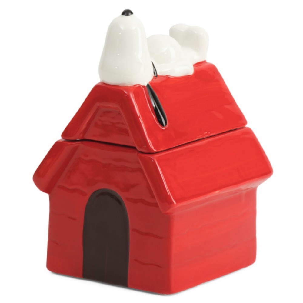 NEW Snoopy Doghouse Cookie/ snack Jar - Picture 2 of 2